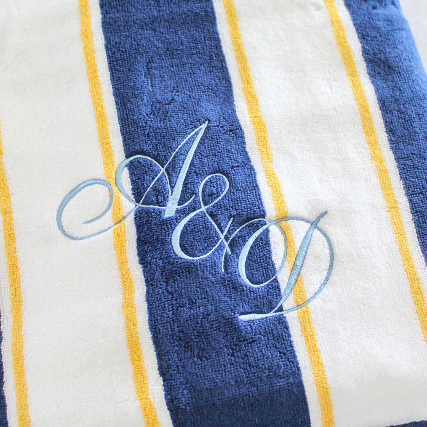 Luxury Striped Beach Towel