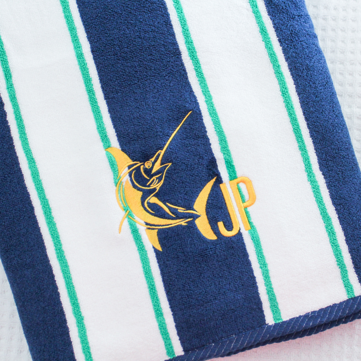 Luxury Striped Beach Towel