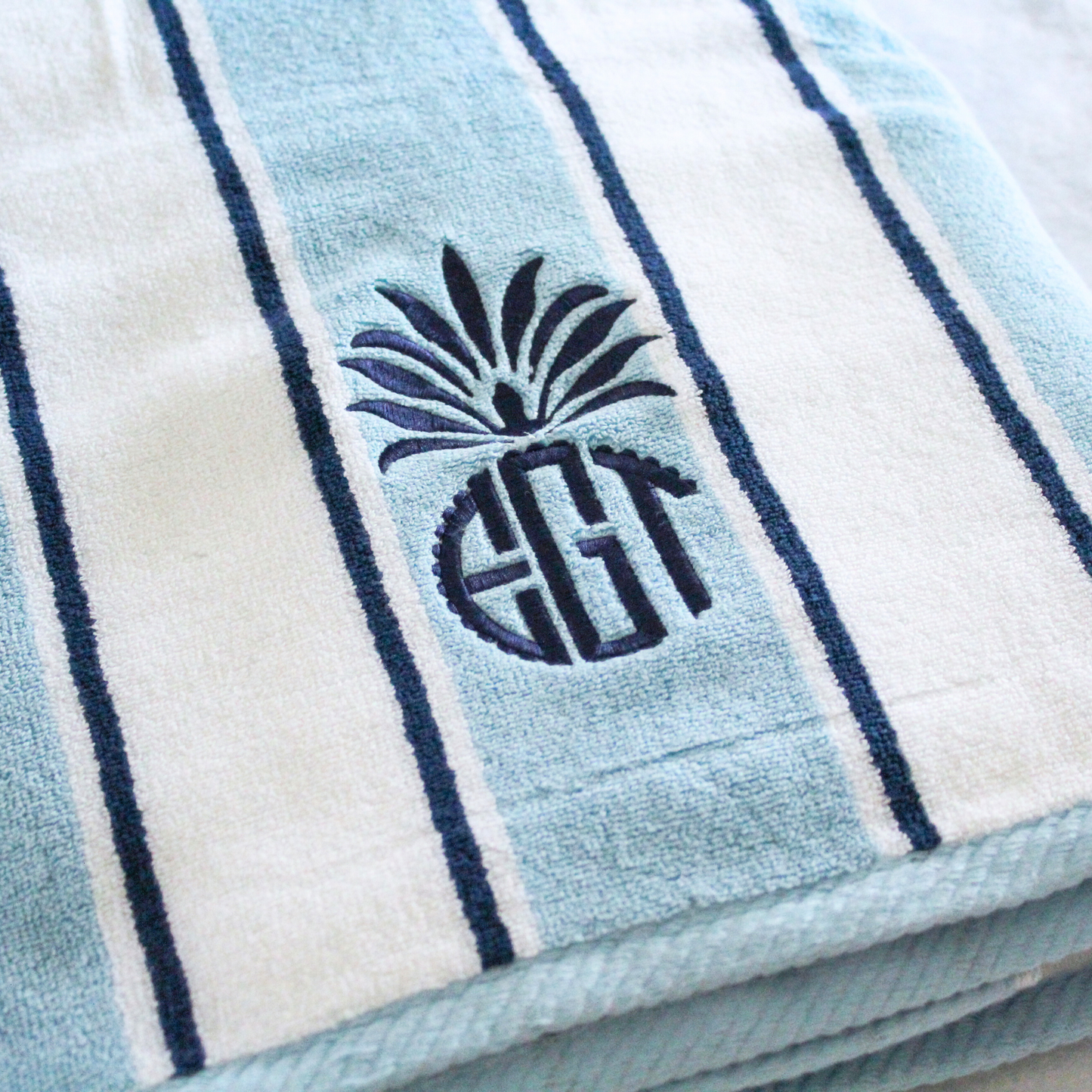 Luxury Striped Beach Towel