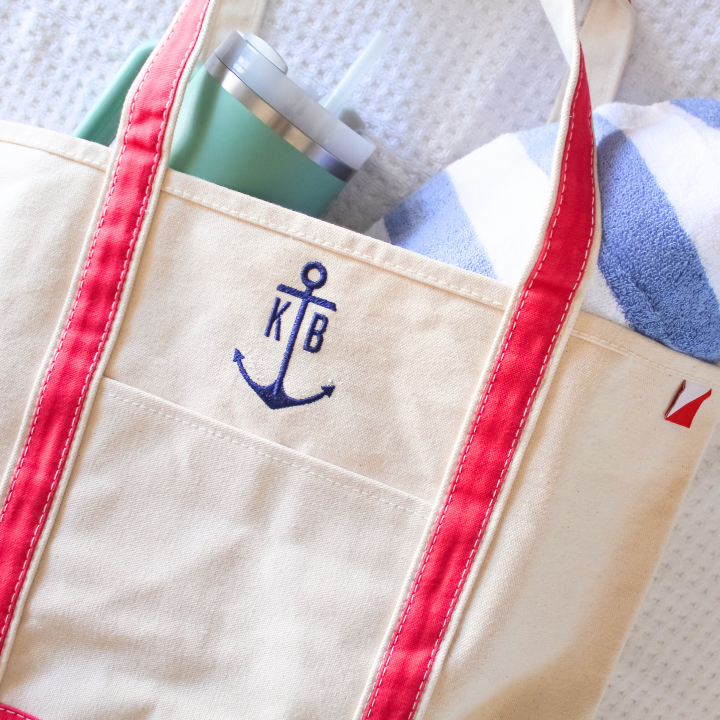 ShoreBags Canvas Boat Tote Medium