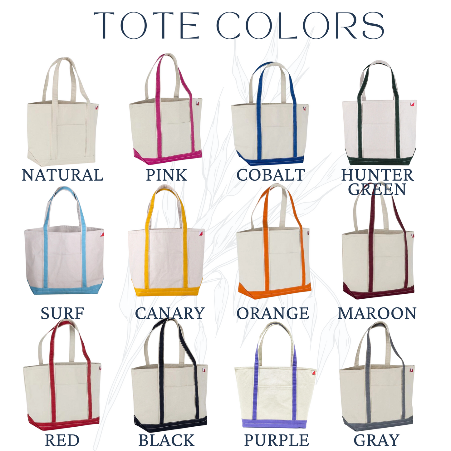 ShoreBags Canvas Boat Tote Medium