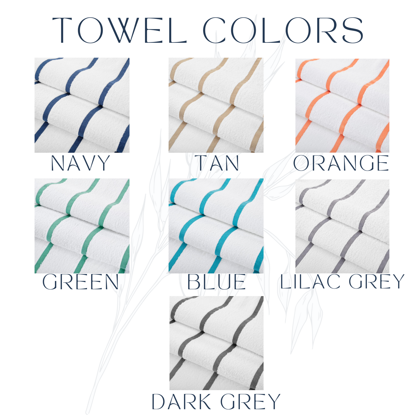 Striped Beach Towel