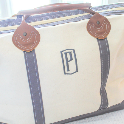 Personalized Canvas Weekender Duffle