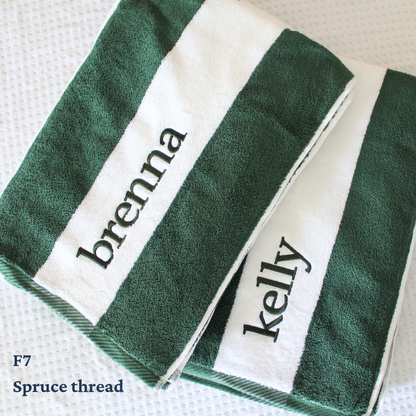 Classic Cabana Stripe Beach Towel