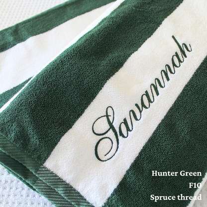 Classic Cabana Stripe Beach Towel