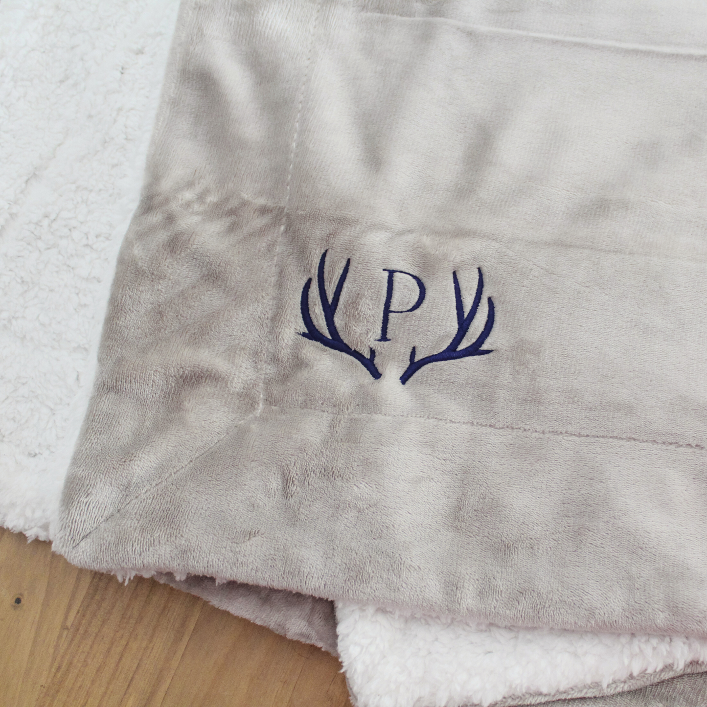 Sherpa Fleece Throw Blanket
