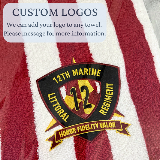 Custom Logo Beach Towels