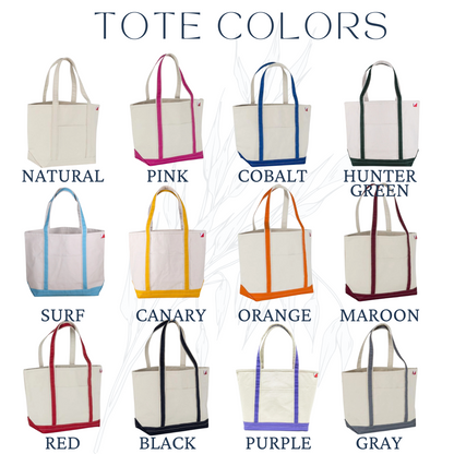ShoreBags Canvas Boat Tote Medium