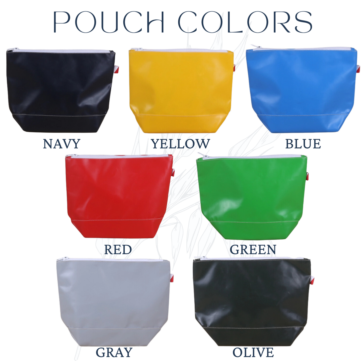 ShoreBags Big Sur Zipper Pouch