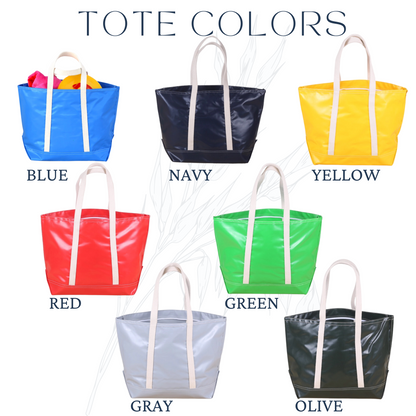 ShoreBags Big Sur Vinyl Beach Tote
