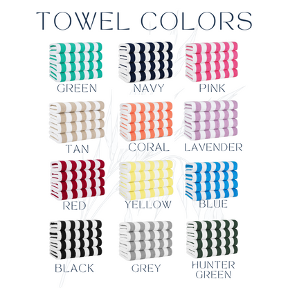 Cabana Stripe Beach Towel